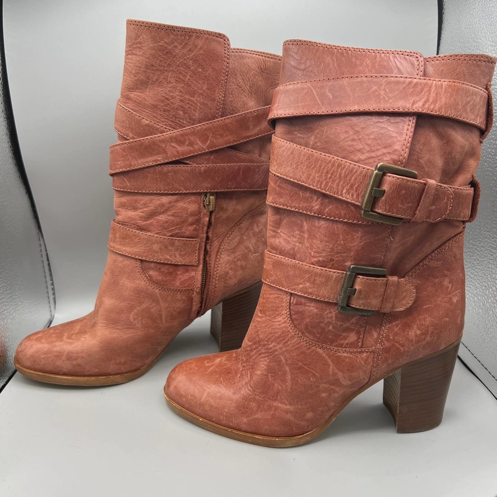 Massimo Baldi Leather Boots sz 6.5